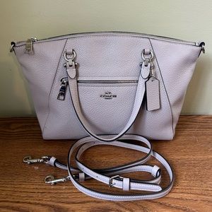 Coach prairie satchel with removable crossbody strap